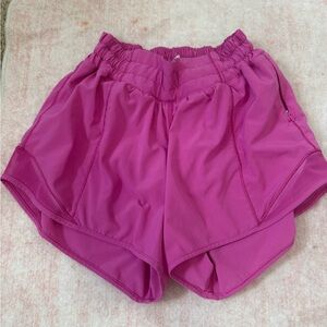 Lululemon Sonic Pink Shorts